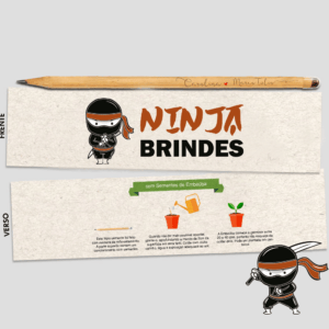 Lápis com semente brinde