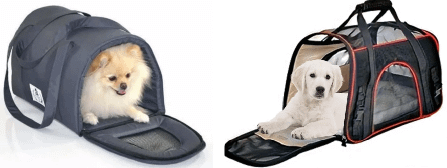 Mala de mão estampada pet