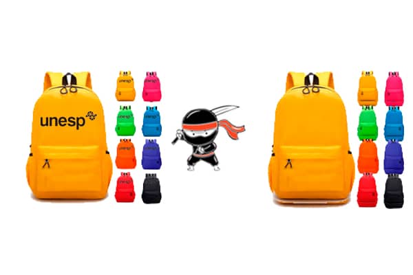 Mochila escolar personalizada