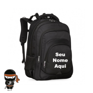 Mochila personalizada com nome