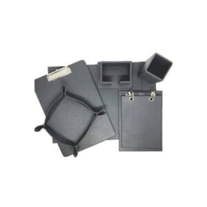Organizador de Mesa Em Couro para Escritório Personalizado
