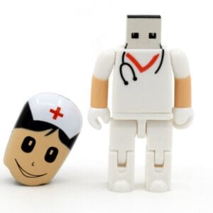 Pen drive 4gb promocional enfermeiro