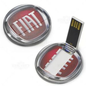 Pen drive 8gb redondo para brindes