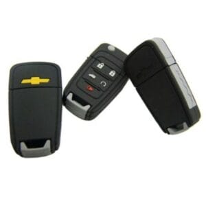 Pen drive emborrachado chave 3d