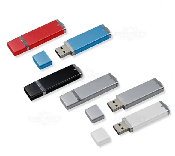 Pendrives coloridos para brindes