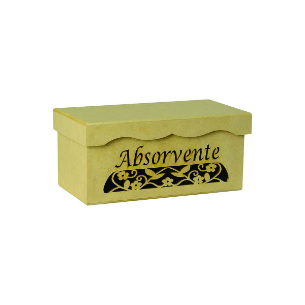 Porta-Absorvente Banheiro Personalizado