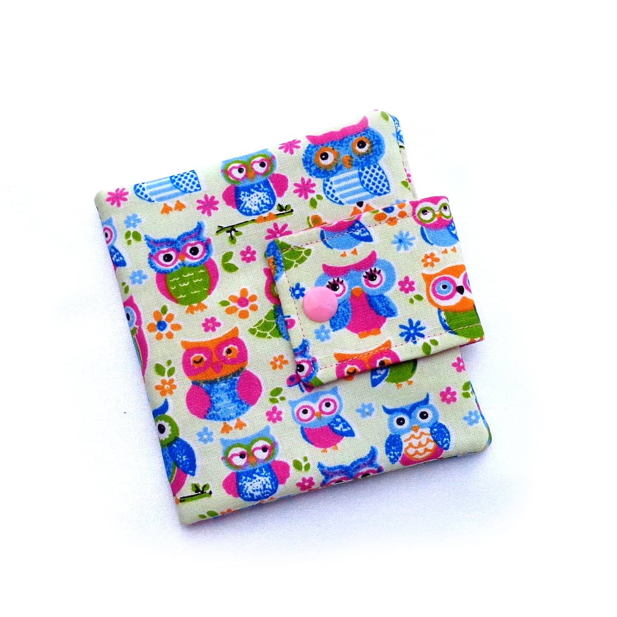 Porta Absorvente Corujas Personalizado