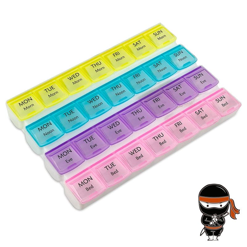 Porta Comprimidos Mensal