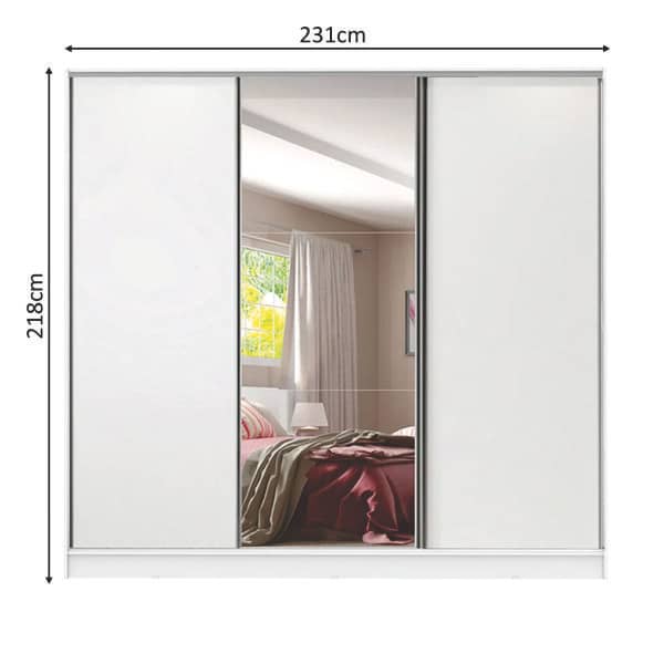 Porta Espelho Guarda Roupa Personalizado