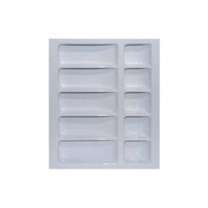 Porta Notas com 12 Nichos Cédulas e Moedas