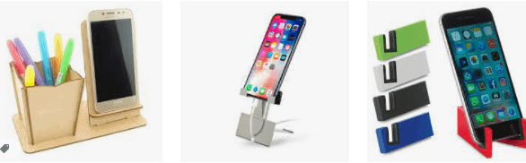 Porta celular de mesa personalizado