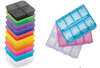 Porta comprimido pequeno