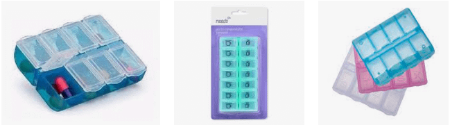 Porta comprimidos semanal