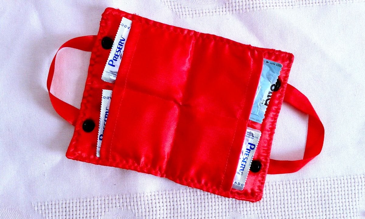 Porta preservativos personalizado