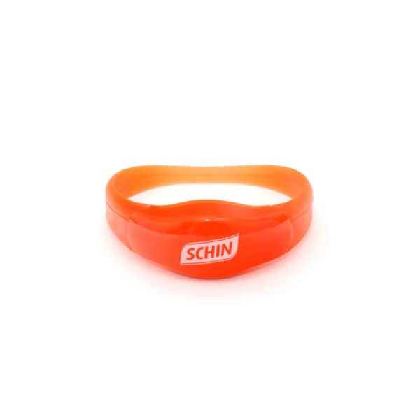 Pulseira com LED Ativada por movimento ou som