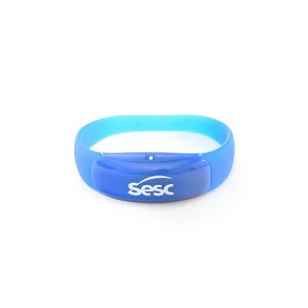 Pulseira com LED Slim Ativada por movimento ou som