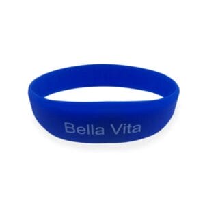 Pulseira de silicone com chip RFID NFC Personalizada