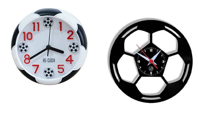 Relógio Personalizado Bola de Futebol