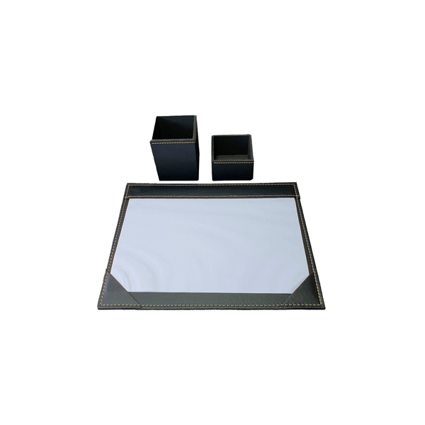 Kit Escritório de Couro Risque-Rabisque Personalizado