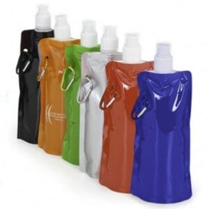 Squeeze de Plástico Dobrável Promocional