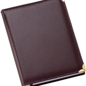 Agendas com capa de couro