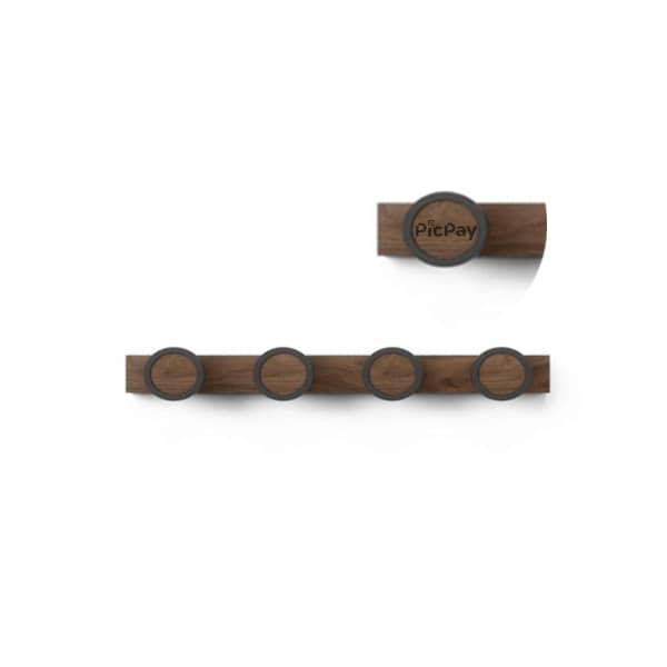 Cabideiro de Parede Hub Rail Umbra Personalizado