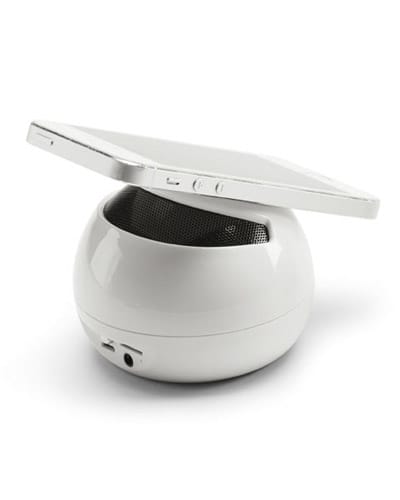 Caixa de som com microfone personalizada