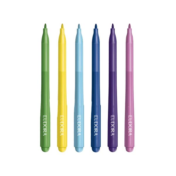 Caneta Hidrografica 6 cores Gatte Personalizada