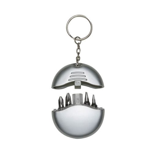 Chaveiro com kit de ferramenta personalizado 4 peças