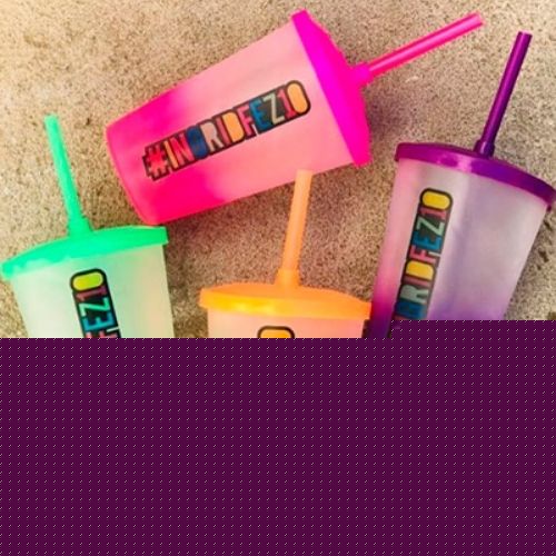 Copos jateados personalizados