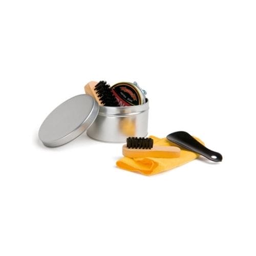 Kit caixa de engraxar e polimento de sapato personalizado