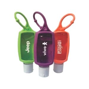 kit de brinde com álcool em gel