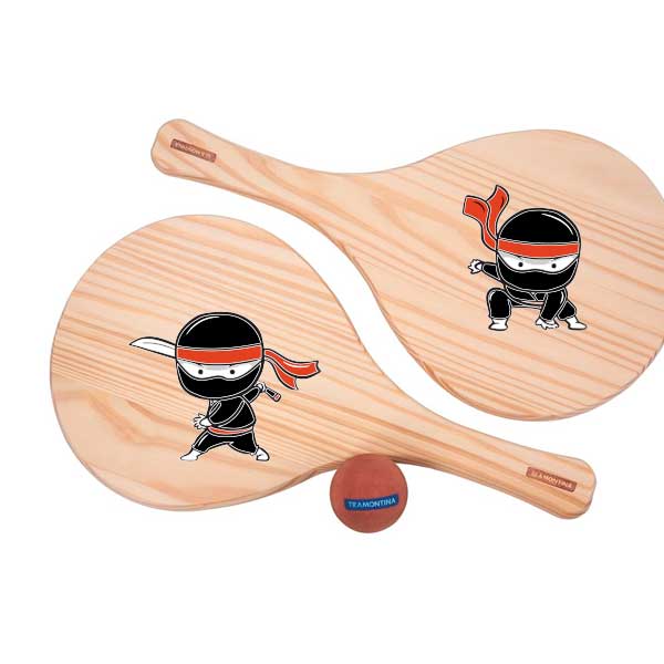 Kit frescobol infantil