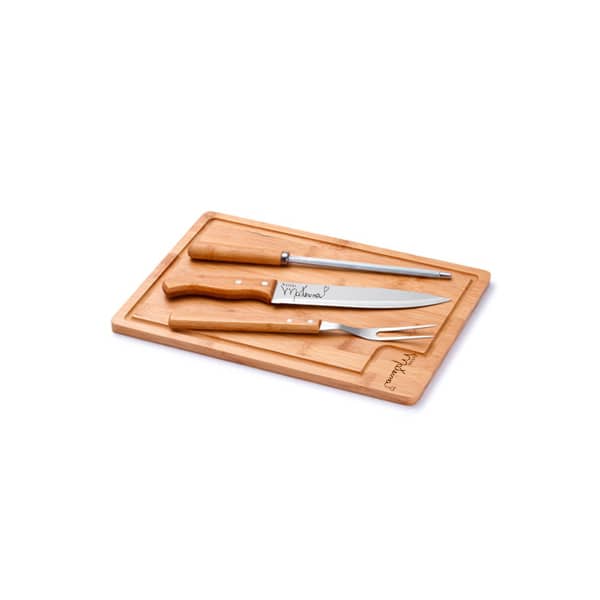 Kit para Churrasco com Tábua Personalizada