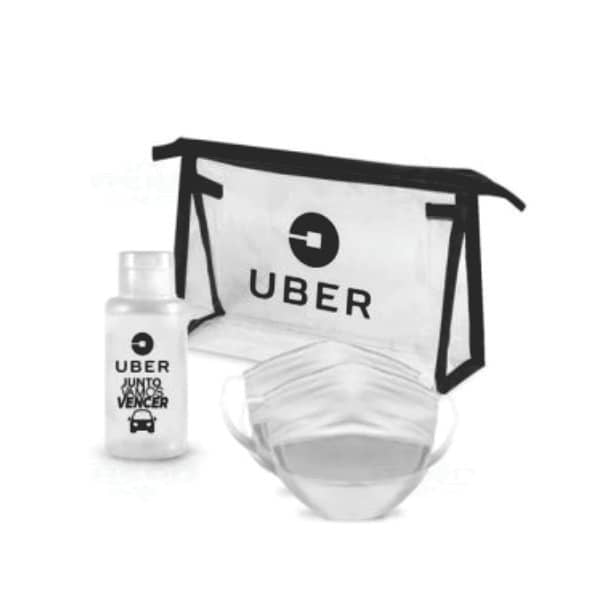 Kit proteção álcool e gel