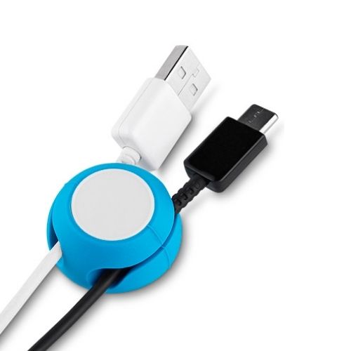 Organizador personalizado de cabos para mesa