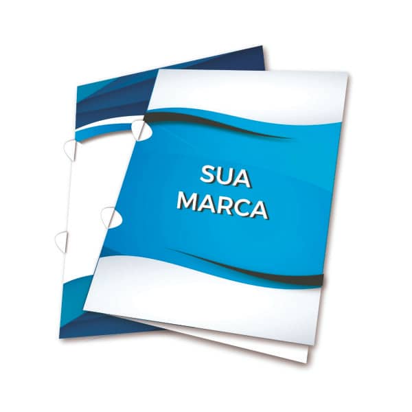 Pasta com Aba Personalizada Papel