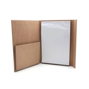 Pasta para Eventos em Kraft com Fecho de Elástico