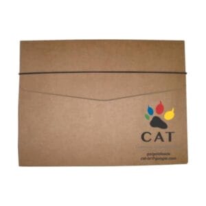 Pasta Personalizada Ecológica com Elástico