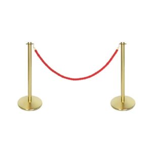 Pedestal Luxo Dourado Organizador de Fila