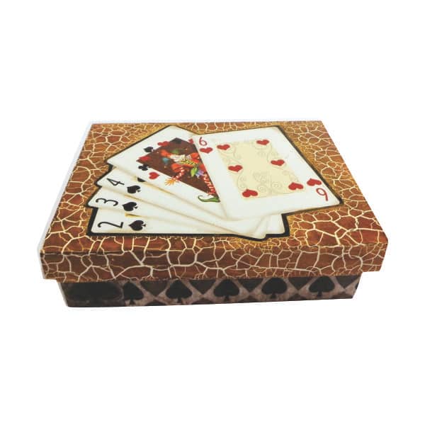 Porta-Baralho em MDF Decorado